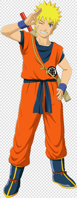 Naruto And Goku Png   If Goku Was In Naruto  Transparent PngTransparent PNG