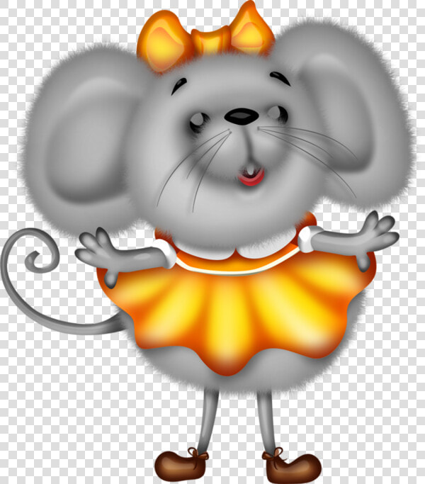 Clipart Rat Country Mouse   Cute 3d Souris Tubes  HD Png DownloadTransparent PNG