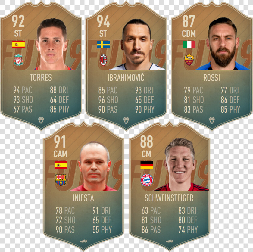 Transparent Iniesta Png   Andres Iniesta Fifa 19 Flashback  Png DownloadTransparent PNG