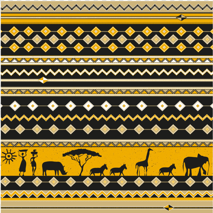 African Images Square Placemat Class   African Design Transparent  HD Png DownloadTransparent PNG