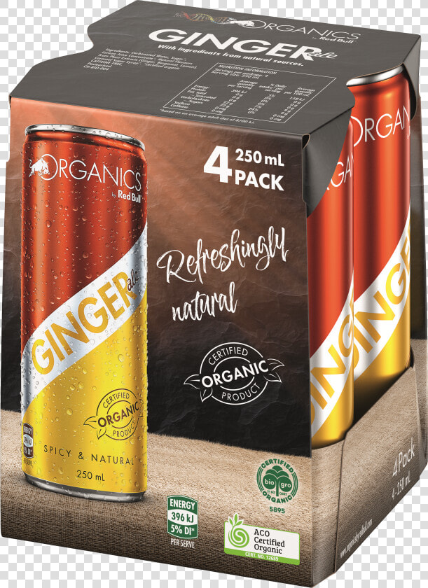 Organics By Red Bull 4 Pack  HD Png DownloadTransparent PNG