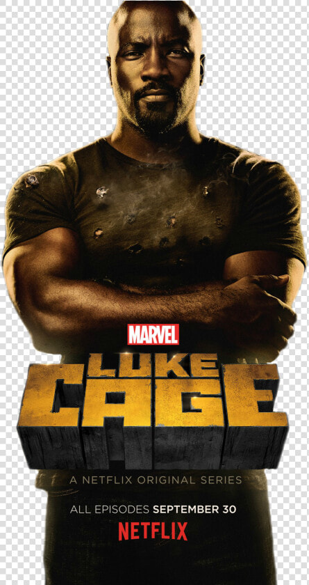 From Today’s New Poster For “marvel’s Luke Cage”   Marvel Super Hero Luke Cage  HD Png DownloadTransparent PNG