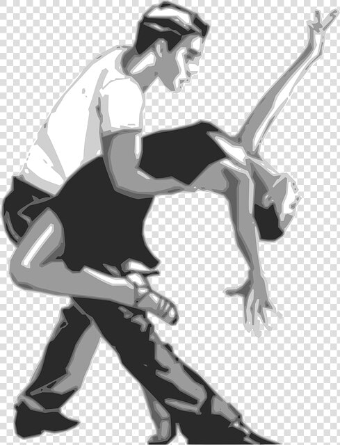 Dancers  Dancing  Couple Dancing  Pair Dancing  Tango   Latin Dance Drawing  HD Png DownloadTransparent PNG