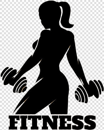 Physical Fitness Fitness Centre Silhouette   Fitness Woman Silhouette Png  Transparent PngTransparent PNG