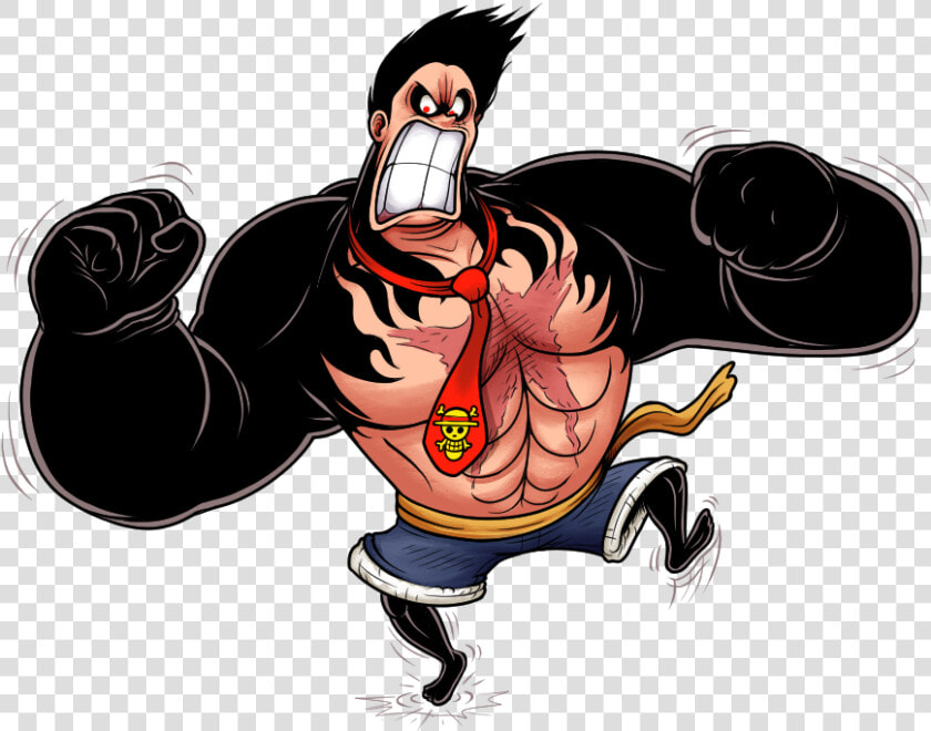 Dk Luffy   He  39 s Bigger Faster And Stronger Too  HD Png DownloadTransparent PNG