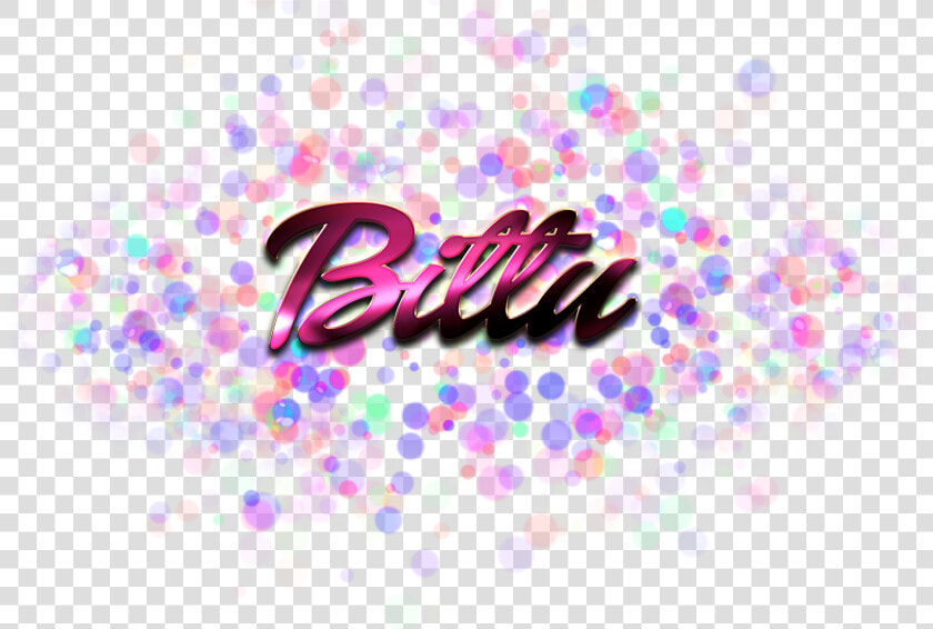 Bittu Name Logo Bokeh Png   Olive Name  Transparent PngTransparent PNG