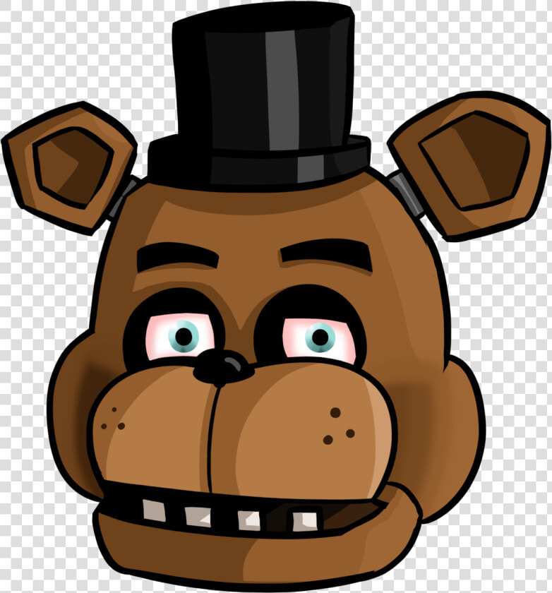 Freddy Fazbear By Adamantium   Freddy Fazbear Head Drawing  HD Png DownloadTransparent PNG