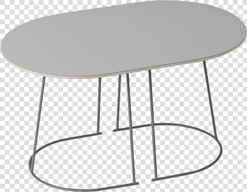 16912 Airy Coffee Table Nano Small Grey   Muuto   Airy Half size Coffee Table   Black  HD Png DownloadTransparent PNG