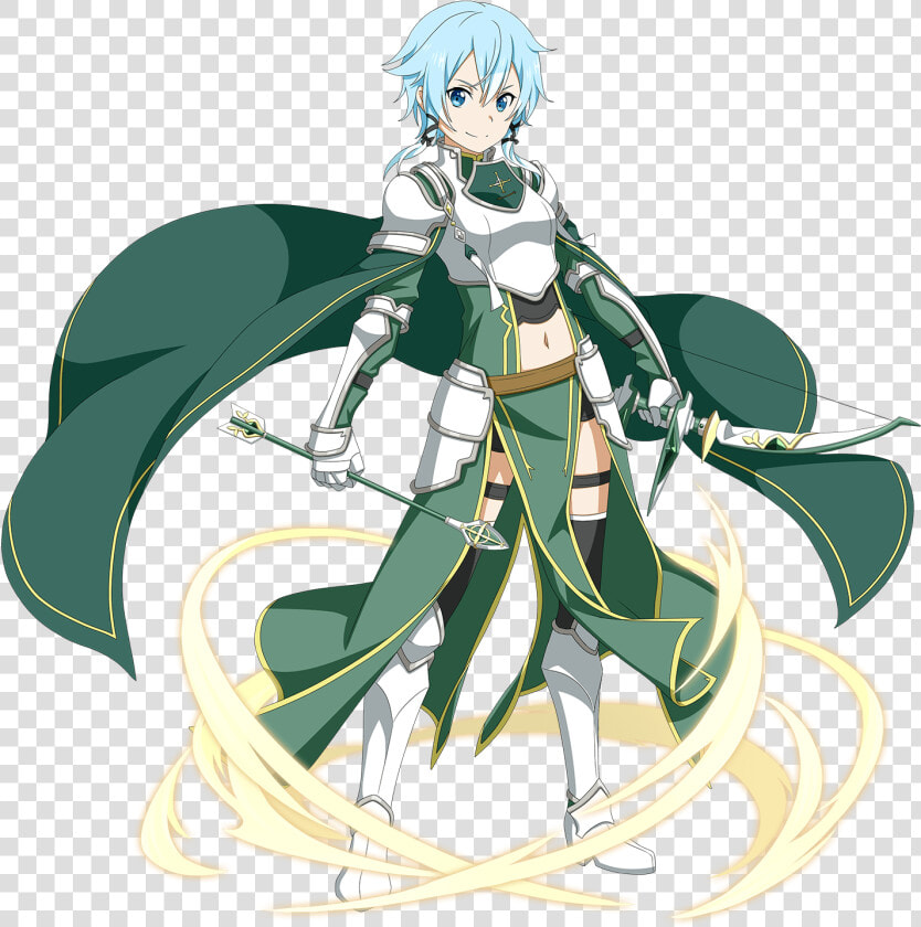 Sword Art Online Integrity Knight Sinon  HD Png DownloadTransparent PNG