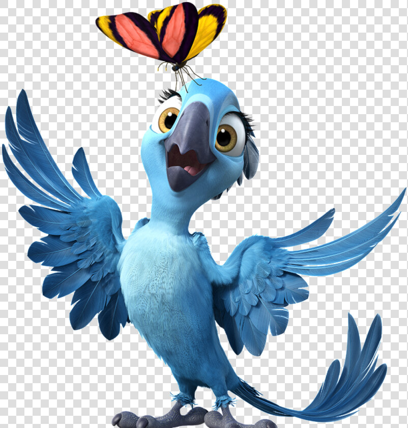 This Graphics Is Butterfly And Bird Cartoon Transparent   Rio Bia  HD Png DownloadTransparent PNG