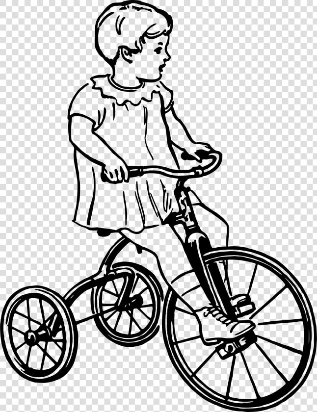 Tricycle   Tricycle Drawing Easy  HD Png DownloadTransparent PNG