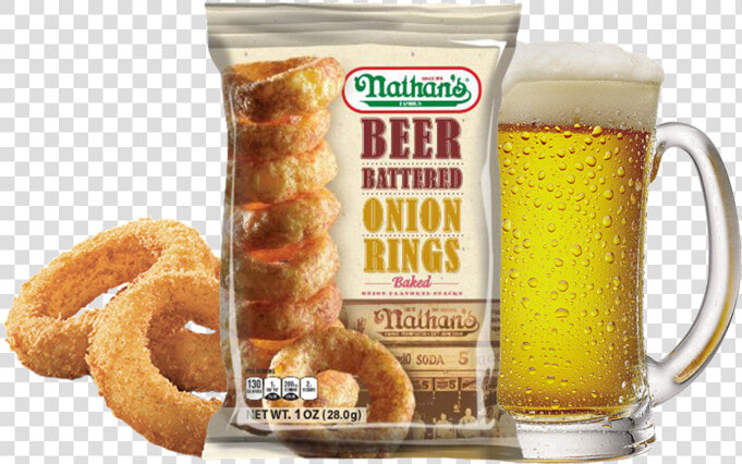 Nathan S Famous Products   Nathan  39 s Beer Battered Onion Rings  HD Png DownloadTransparent PNG