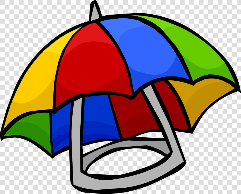 Club Penguin Wiki Fandom   Club Penguin Umbrella Hat  HD Png DownloadTransparent PNG