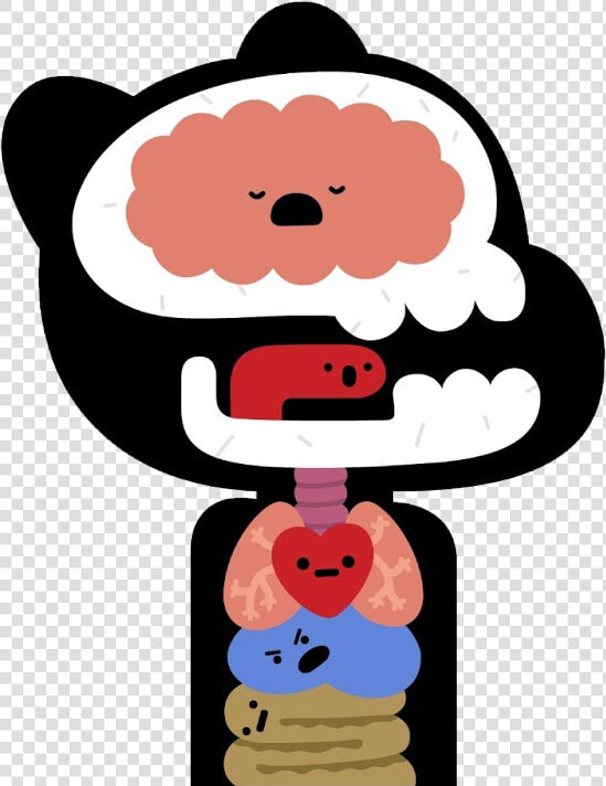 Gumball Internal Organs   Amazing World Of Gumball Organs  HD Png DownloadTransparent PNG