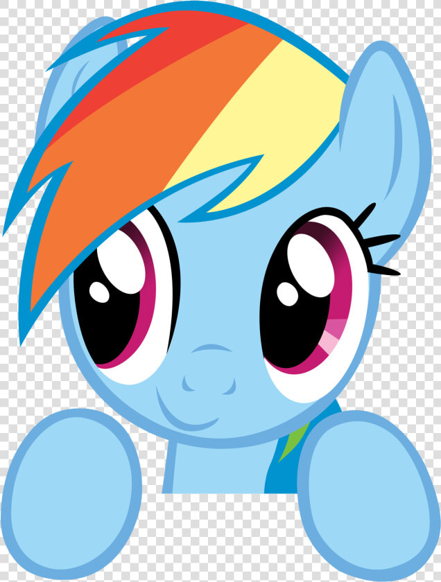 Image Of Rainbow Dash Head Clipart   Friendship Is Magic Rainbow Dash  HD Png DownloadTransparent PNG