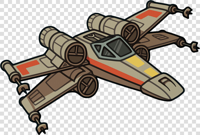 Collection Of X Wing Fighter Clipart High Quality    Star Wars X Wing Cartoon  HD Png DownloadTransparent PNG