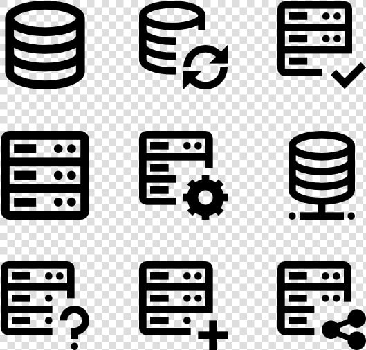 Server Icon Vector Png   Flaticon Server  Transparent PngTransparent PNG