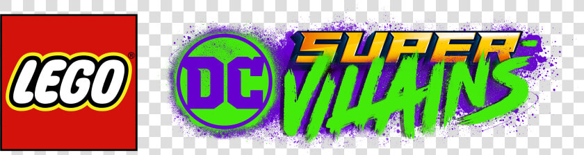 Lego Dc Super Villains Logo Png  Transparent PngTransparent PNG