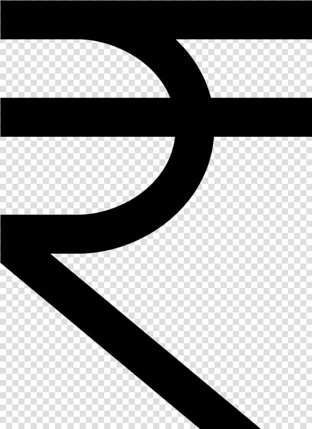 Indian Rupee Sign Currency Symbol   Transparent Background Rupee Symbol  HD Png DownloadTransparent PNG