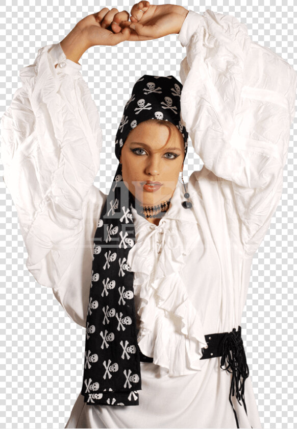 Pirate Skull Large Scarf   Png Download   Pirate Scarf  Transparent PngTransparent PNG