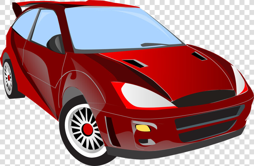 Carro Rojo Animado Png  Transparent PngTransparent PNG