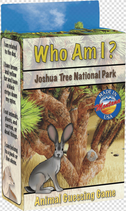 Joshua Tree National Park Who Am I Animal Guessing  HD Png DownloadTransparent PNG