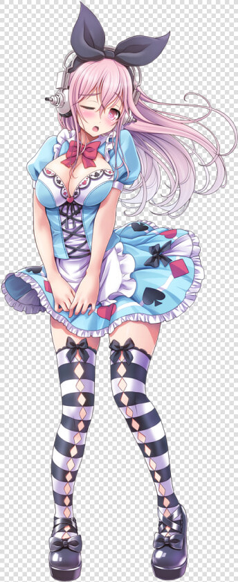 Alice And Super Sonico Drawn By V mag   Anime  HD Png DownloadTransparent PNG