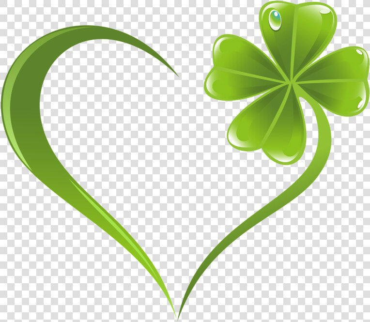 Shamrock Symbol For Facebook   Heart Four Leaf Clover Tattoo  HD Png DownloadTransparent PNG