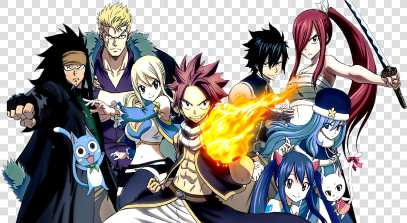 Fairy Tail  Anime  And Lucy Image   Fairy Tail No Background  HD Png DownloadTransparent PNG