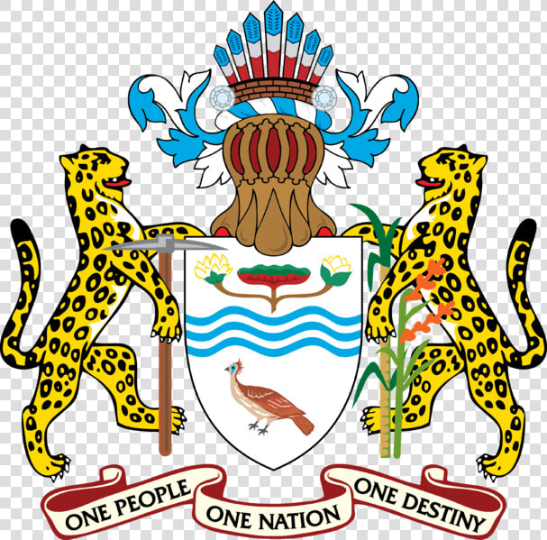 National Coat Of Arms Guyana  HD Png DownloadTransparent PNG