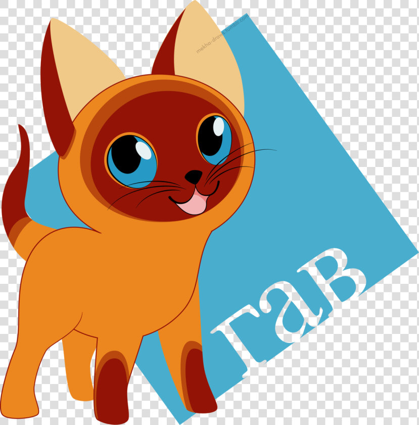 Such A Cute Kitten  I Love Him   Cartoon  HD Png DownloadTransparent PNG