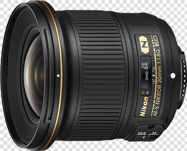 20051 20mm F1 8g Front   Nikon 20mm F 1 8g  HD Png DownloadTransparent PNG