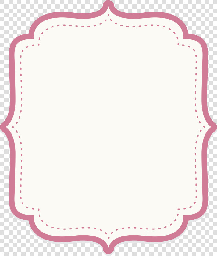 Cute Text Powder Baby Border Icon Clipart   Motif  HD Png DownloadTransparent PNG