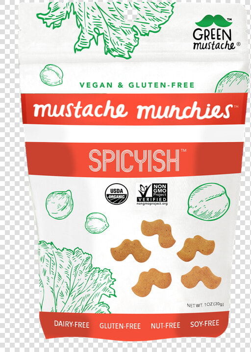 Mustache Munchies Spicyish   Mustache Munchies  HD Png DownloadTransparent PNG