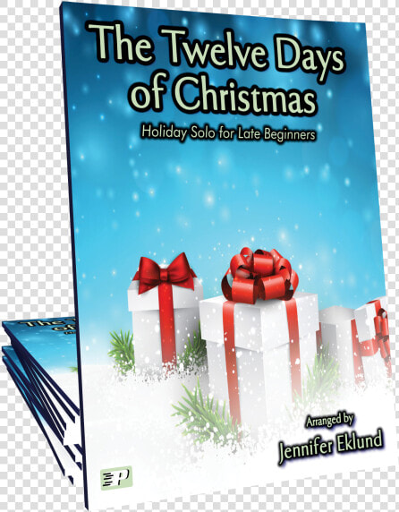 The Twelve Days Of Christmas For Easy Piano Title   Poster  HD Png DownloadTransparent PNG