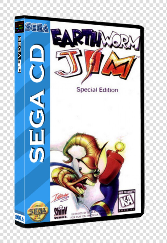 Sega Cd Rom Earthworm Jim Special Edition   Blackhole Assault Sega Cd  HD Png DownloadTransparent PNG