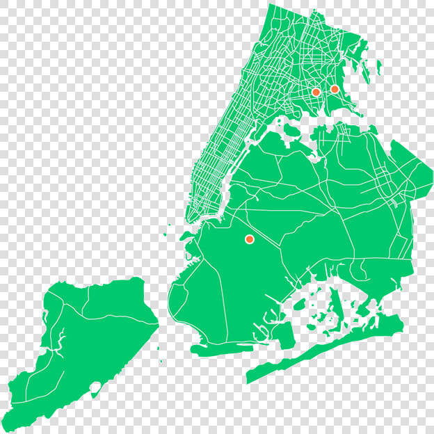 Image Description   New York City Map Outline  HD Png DownloadTransparent PNG