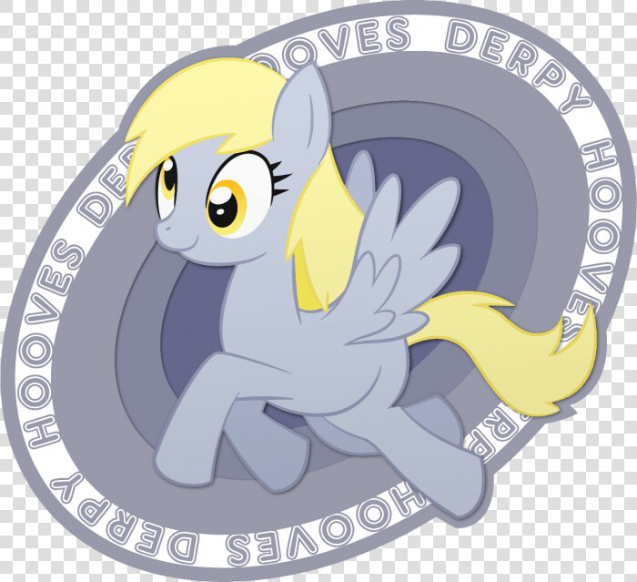 Derpyhooves logo2011 1    Cartoon  HD Png DownloadTransparent PNG