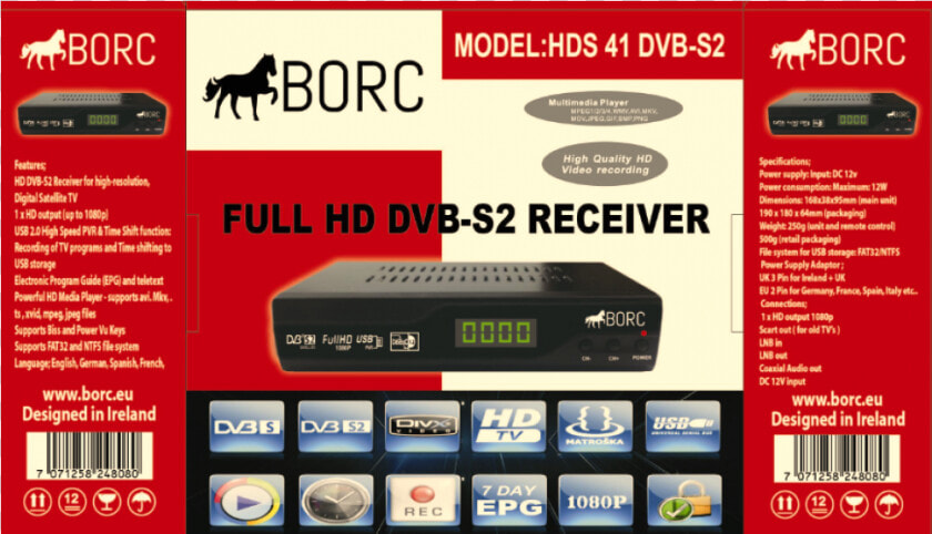 Best Hd Satellite Receiver Ireland  HD Png DownloadTransparent PNG