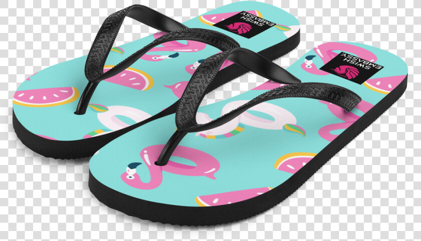 Pool Party Flip Flops Swish Embassy Class   Flip flops  HD Png DownloadTransparent PNG