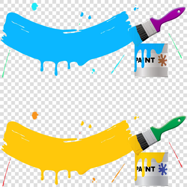 Банка Краски  Paint Can  Краска  Малярная Кисть  Paint   Vector Paint  HD Png DownloadTransparent PNG