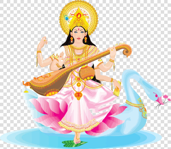 Transparent Vasant Panchami Veena Musical Instrument  HD Png DownloadTransparent PNG