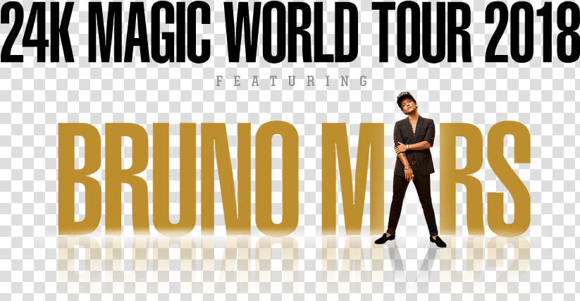 Bruno Mars 24k Magic World Tour Dates 2017 Concert   Poster  HD Png DownloadTransparent PNG