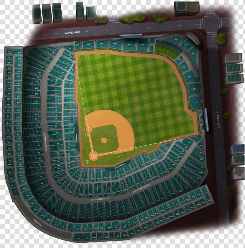 Pittsburgh Pirates At Chicago Cubs At Wrigley Field   Soccer specific Stadium  HD Png DownloadTransparent PNG