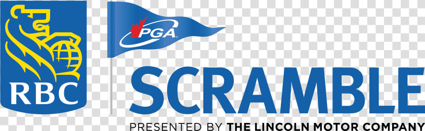 Rbc Pga Scramble Presented By The Lincoln Motor Company   Graphic Design  HD Png DownloadTransparent PNG