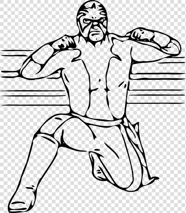 Luchador  Enmascarados  Lucha Libre  Posando  Ganador   Pro Wrestling Draw  HD Png DownloadTransparent PNG