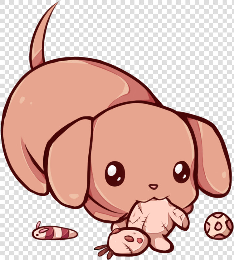 Kawaii By Dessineka On   Kawaii Cute Dog Wallpaper Cartoon  HD Png DownloadTransparent PNG