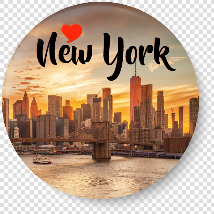 Love New York   New York Fridge Magnet  New York   Skyline  HD Png DownloadTransparent PNG