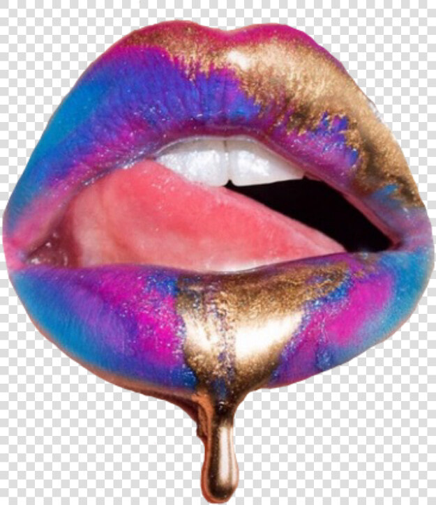 Lips Liplicking Colorful Sticker   Jason Derulo Feat Nicki Minaj  amp  Ty Dolla Sign Swalla  HD Png DownloadTransparent PNG