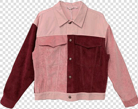  jacket  png  pink  red  velvet  grunge  aesthetic   Red And Pink Denim Jacket  Transparent PngTransparent PNG